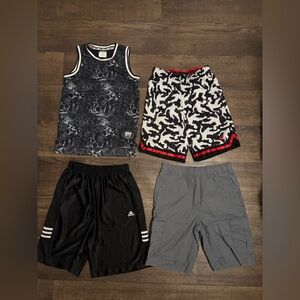 Boys Clothes Size 14-16 Lot. 4 Pieces . Adidas / Children’s place - And 1